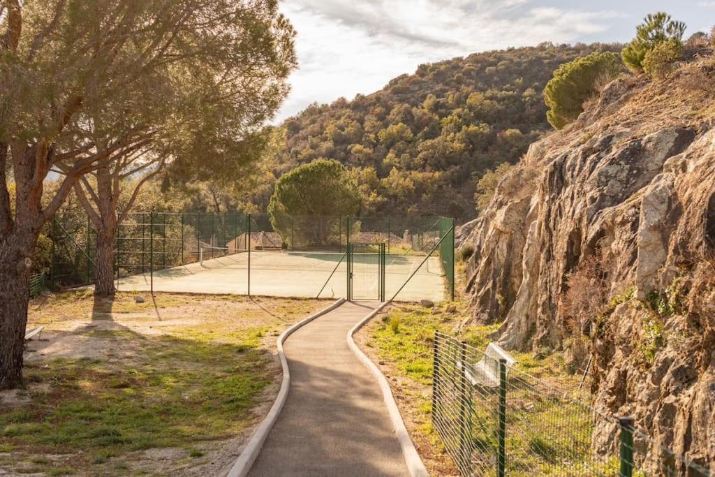 Vila Jolie Mazet, Jardin, Piscine, Tennis, Plein Centre Le Plan-de-la-Tour Exteriér fotografie